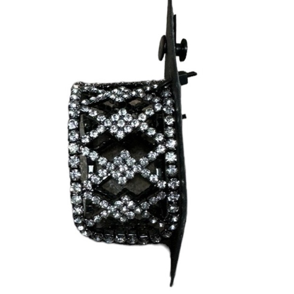 FREE PRESS: NWT Rhinestone Criss-Cross Cuff Bracelet - Picture 3 of 8